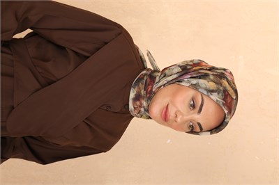 Locella Soft Pamuk Eşarp Yeşil