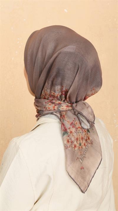 Locella Soft Pamuk Eşarp Cappucino