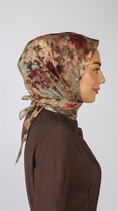 Locella Soft Pamuk Eşarp Açık Vizon