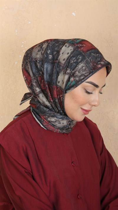 Locella Soft Pamuk Eşarp Siyah