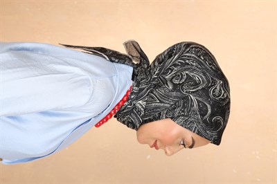 Locella Soft Pamuk Eşarp Siyah