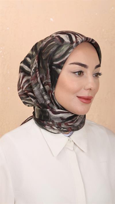 Locella Soft Pamuk Eşarp Yeşil