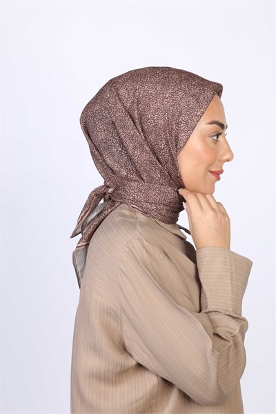 Locella Soft Pamuk Eşarp Mocha