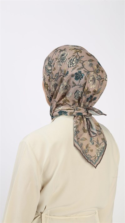 Locella Soft Pamuk Eşarp Gül Kurusu