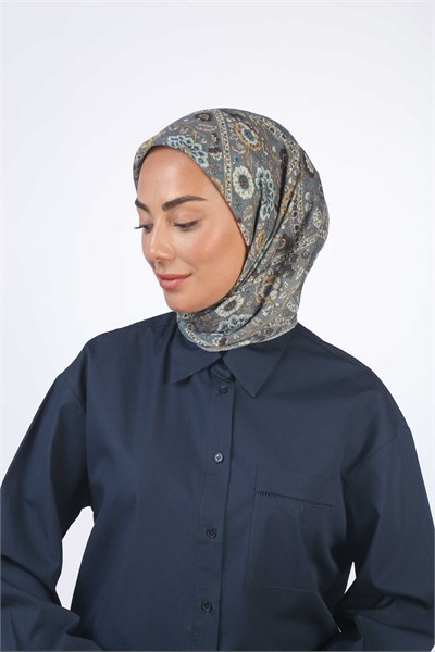 Locella Soft Pamuk Eşarp Antrasit