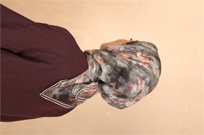 Locella Soft Pamuk Eşarp-Ihlamur Yeşili