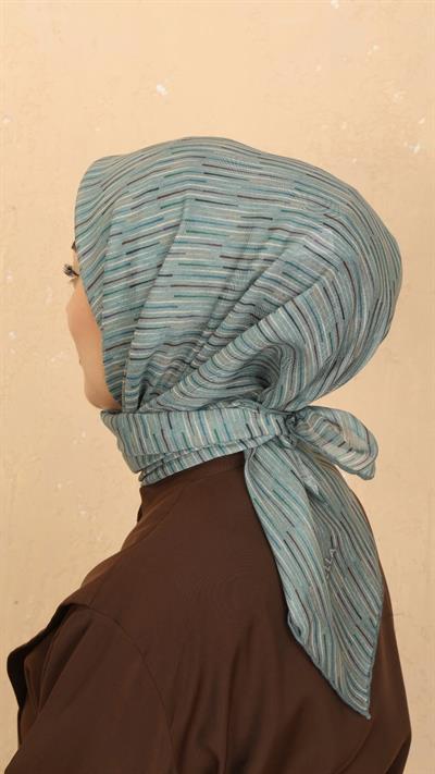 Locella Soft Pamuk Eşarp Su Yeşili