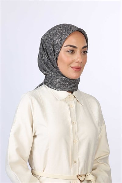 Locella Soft Pamuk Eşarp Koyu Vizon