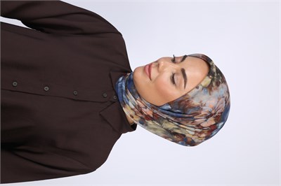 Locella Soft Pamuk Eşarp Kahve
