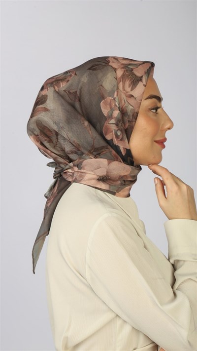 Locella Soft Pamuk Eşarp Vizon