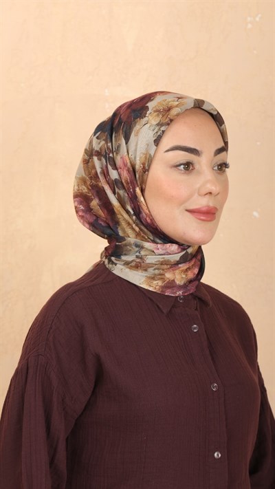 Locella Soft Pamuk Eşarp Çok Renkli