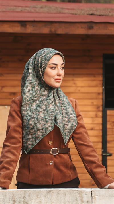 Locella Soft Pamuk Eşarp Çağla Yeşili