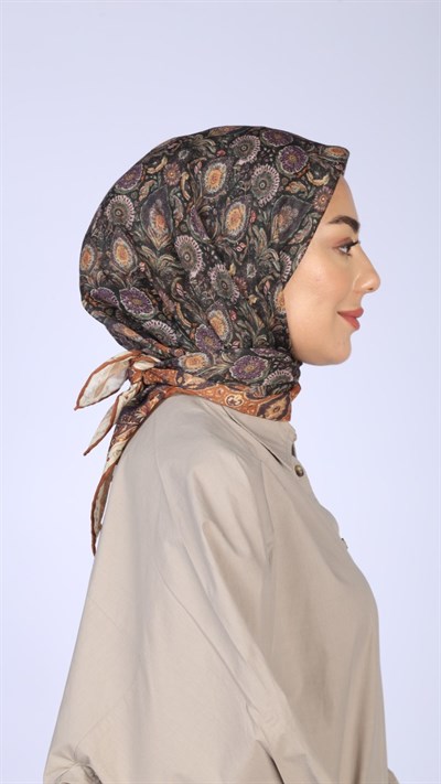 Locella Soft Pamuk Eşarp Acı Kahve