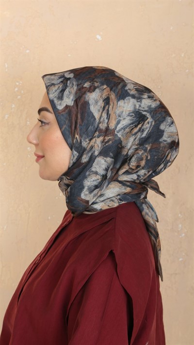 Locella Soft Pamuk Eşarp Antrasit