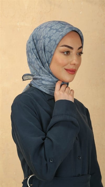 Locella Soft Pamuk Eşarp Açık Lila