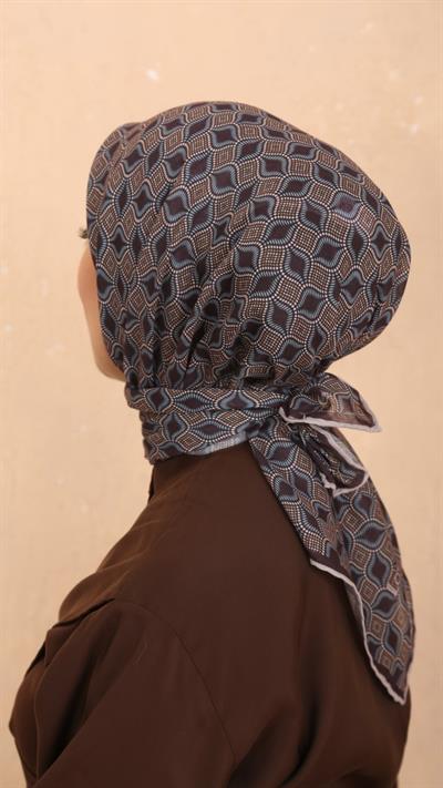 Locella Soft Pamuk Eşarp Acı Kahve