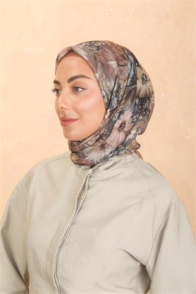 Locella Soft Pamuk Eşarp Siyah