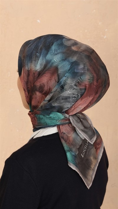 Locella Soft Pamuk Eşarp Somon