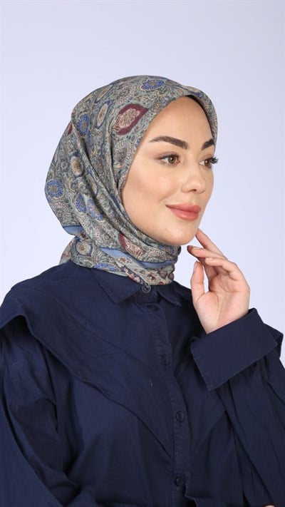 Locella Soft Pamuk Eşarp Mint Yeşil