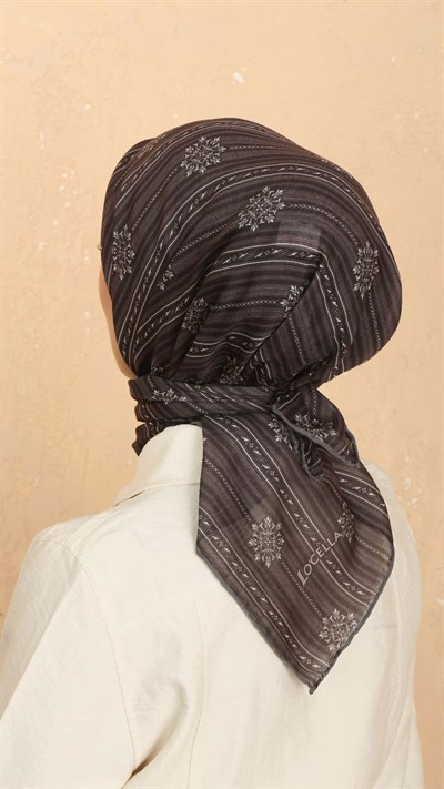 Locella Soft Pamuk Eşarp Acı Kahve