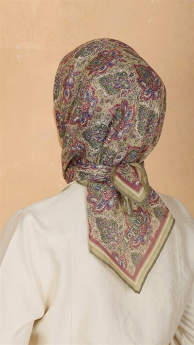 Locella Soft Pamuk Eşarp Fıstık Yeşili