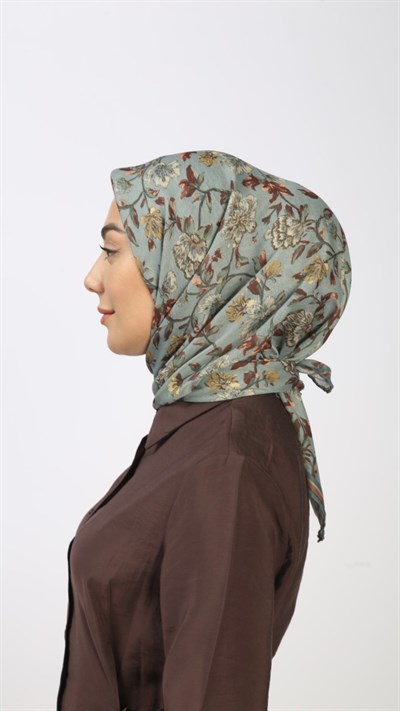 Locella Soft Pamuk Eşarp Açık Mavi