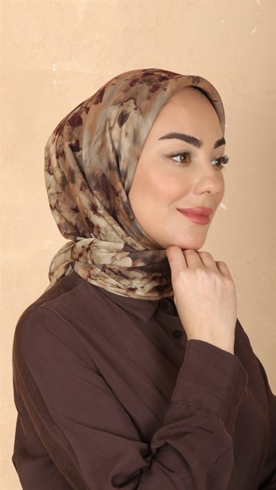Locella Soft Pamuk Eşarp Camel