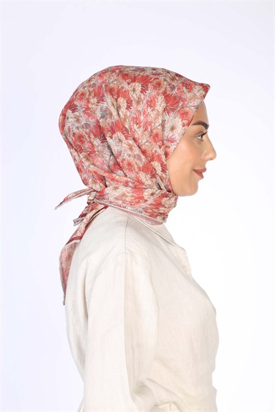 Locella Soft Pamuk Eşarp Kırmızı