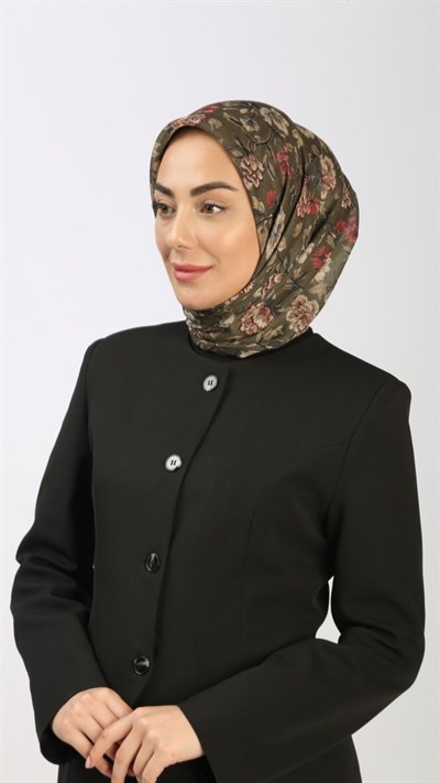 Locella Soft Pamuk Eşarp Yeşil