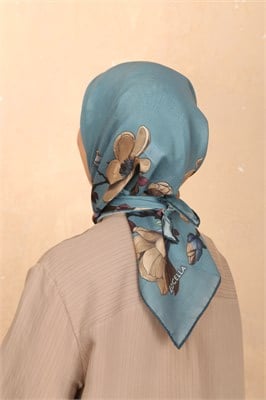 Locella Soft Pamuk Eşarp-Mint Yeşili