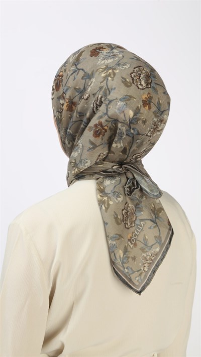 Locella Soft Pamuk Eşarp Vizon