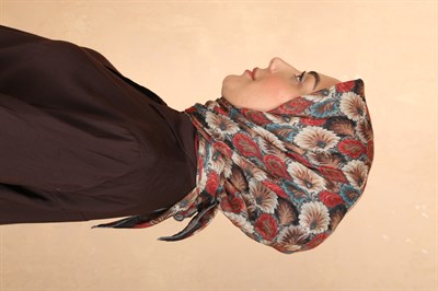 Locella Soft Pamuk Eşarp Siyah