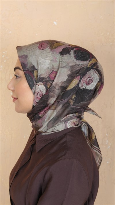 Locella Soft Pamuk Eşarp Vizon
