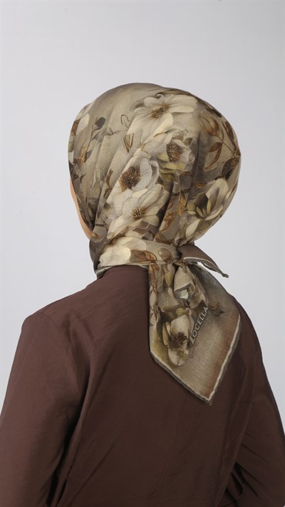 Locella Soft Pamuk Eşarp Olive