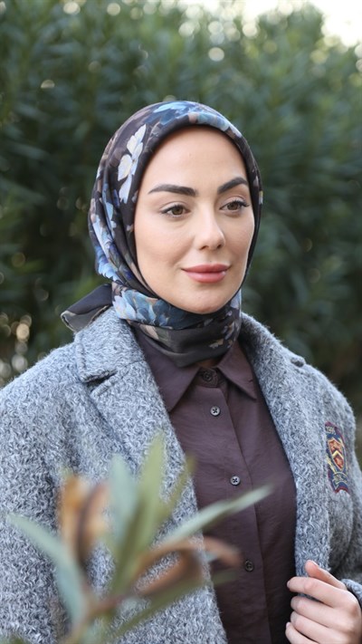 Locella Soft Pamuk Eşarp Kahve