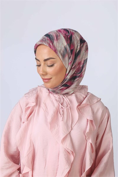 Locella Soft Pamuk Eşarp Pembe