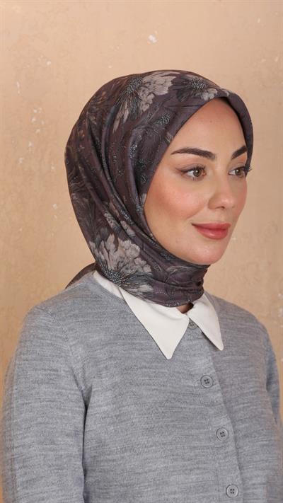 Locella Soft Pamuk Eşarp Kakao