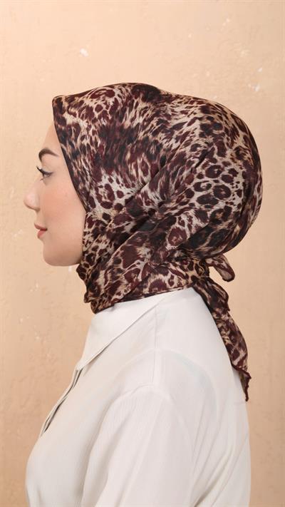 Locella Soft Pamuk Eşarp Bordo