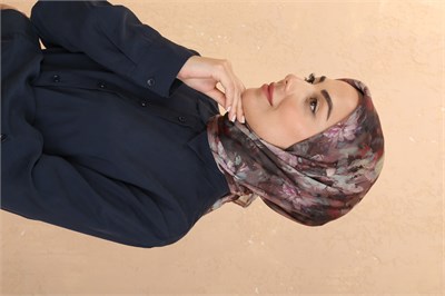 Locella Soft Pamuk Eşarp-Gül Kurusu