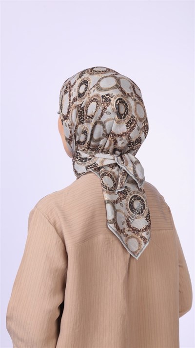 Locella Soft Pamuk Eşarp Taş