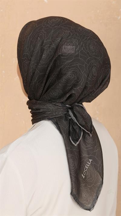 Locella Soft Pamuk Eşarp Haki