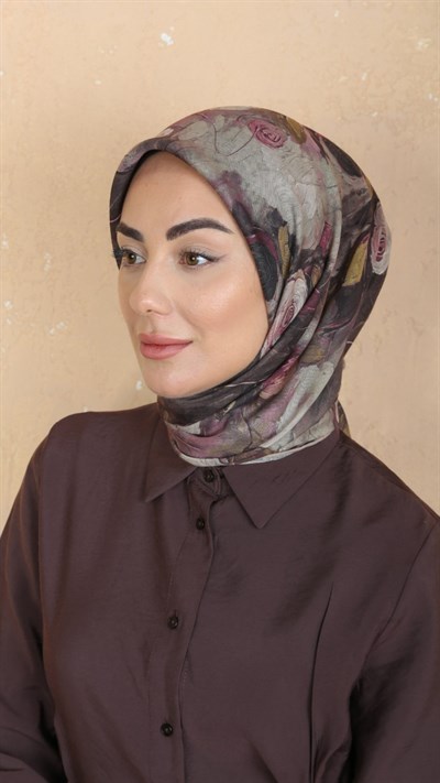 Locella Soft Pamuk Eşarp Vizon