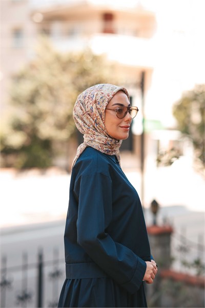 Locella Soft Pamuk Eşarp Bej