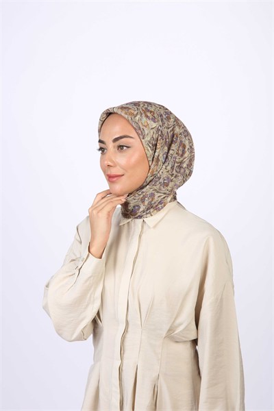 Locella Soft Pamuk Eşarp Vizon