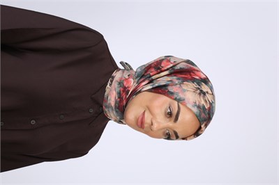 Locella Soft Pamuk Eşarp Siyah