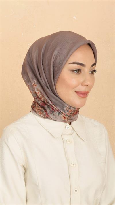 Locella Soft Pamuk Eşarp Cappucino