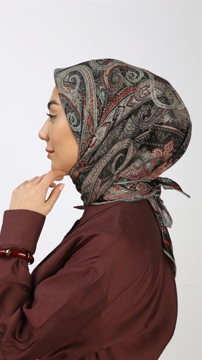 Locella Soft Pamuk Eşarp Kırmızı