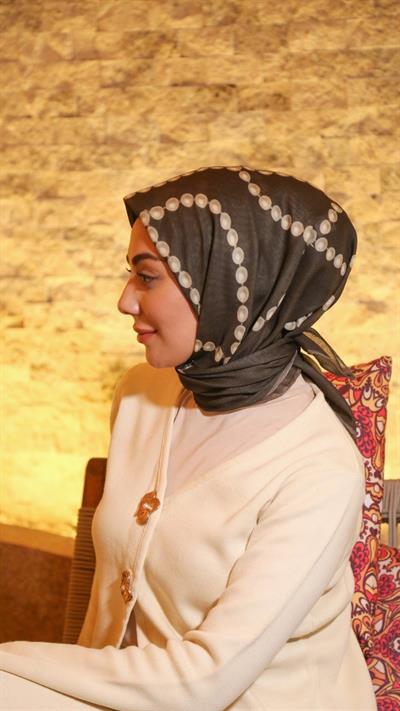 Locella Soft Pamuk Eşarp Kahve