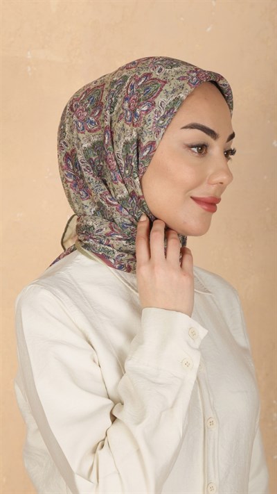 Locella Soft Pamuk Eşarp Fıstık Yeşili