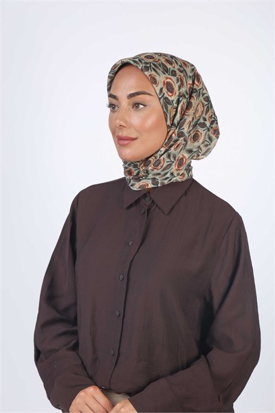 Locella Soft Pamuk Eşarp Ihlamur Yeşili
